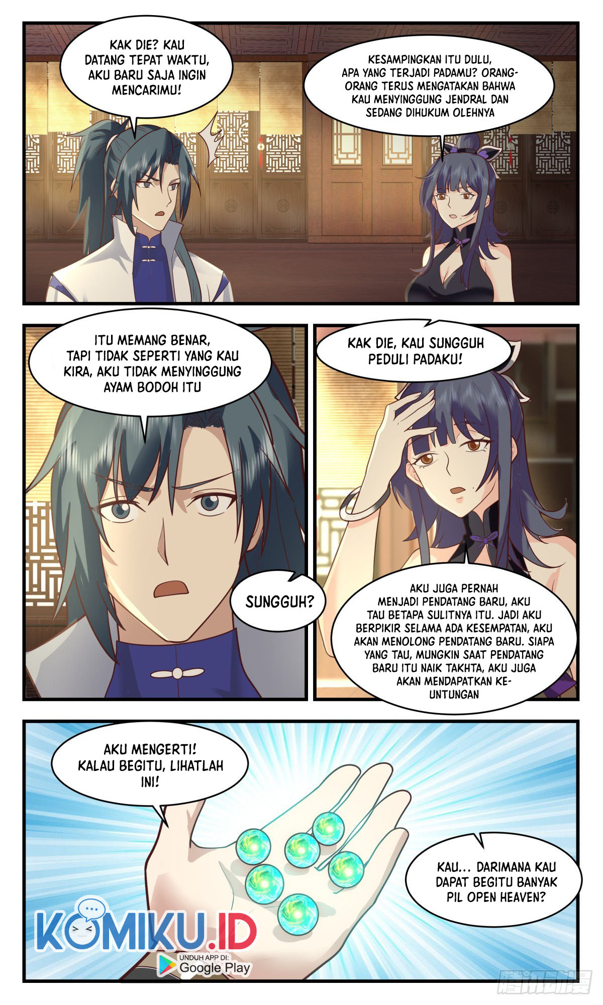 Halaman 11 dari Martial Peak Chapter 2585