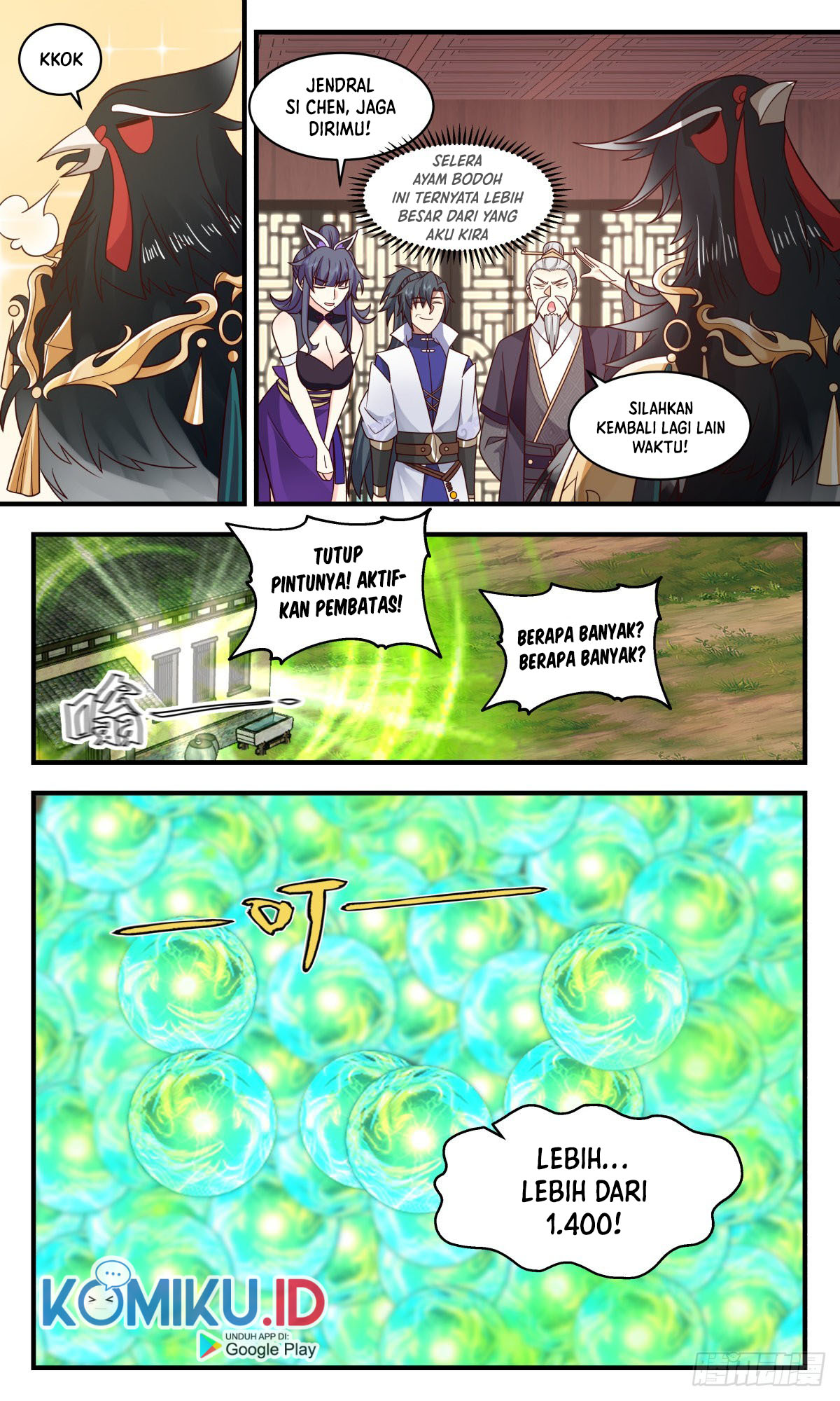 Halaman 11 dari Martial Peak Chapter 2586