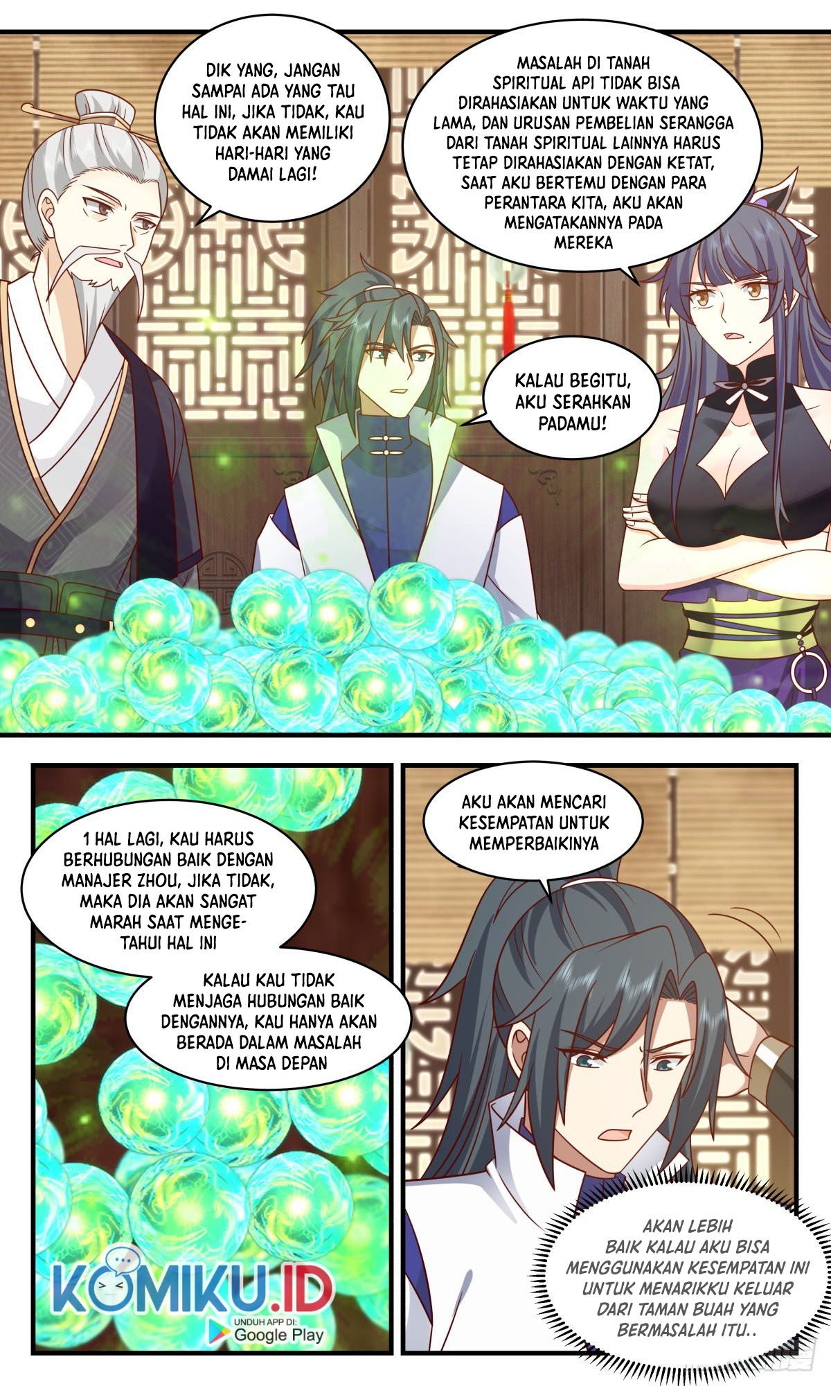 Halaman 12 dari Martial Peak Chapter 2586