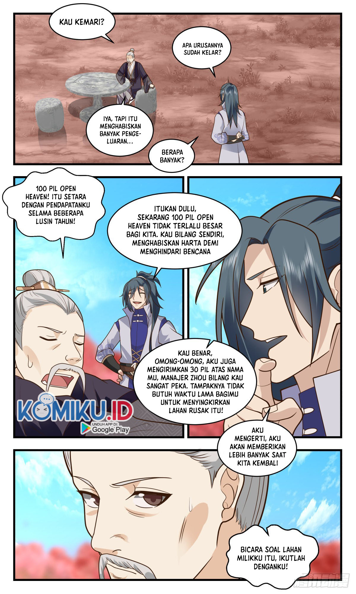 Halaman 12 dari Martial Peak Chapter 2587
