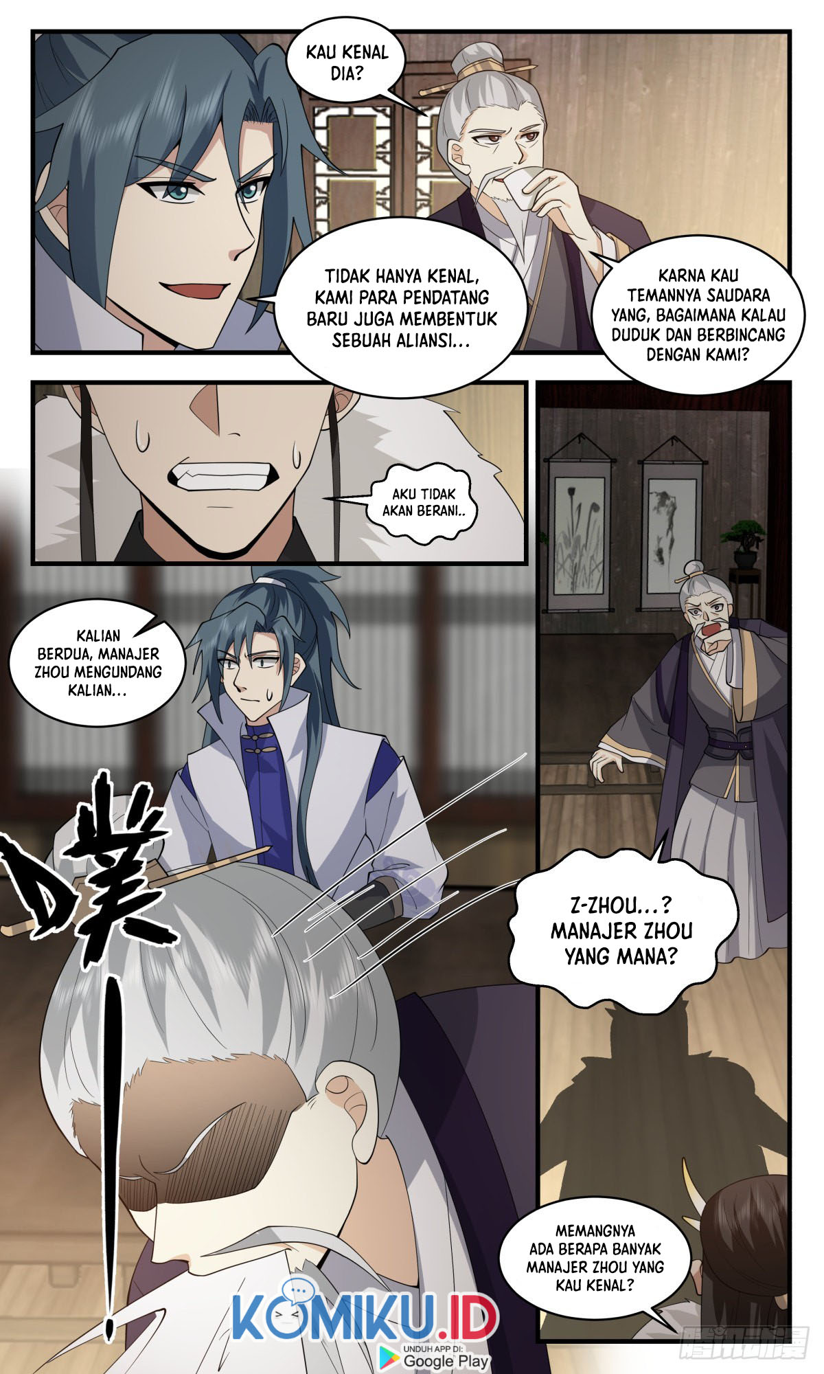 Halaman 4 dari Martial Peak Chapter 2587