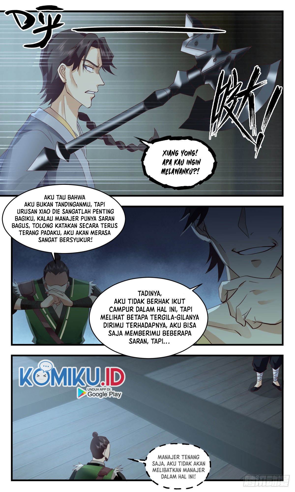 Halaman 12 dari Martial Peak Chapter 2591