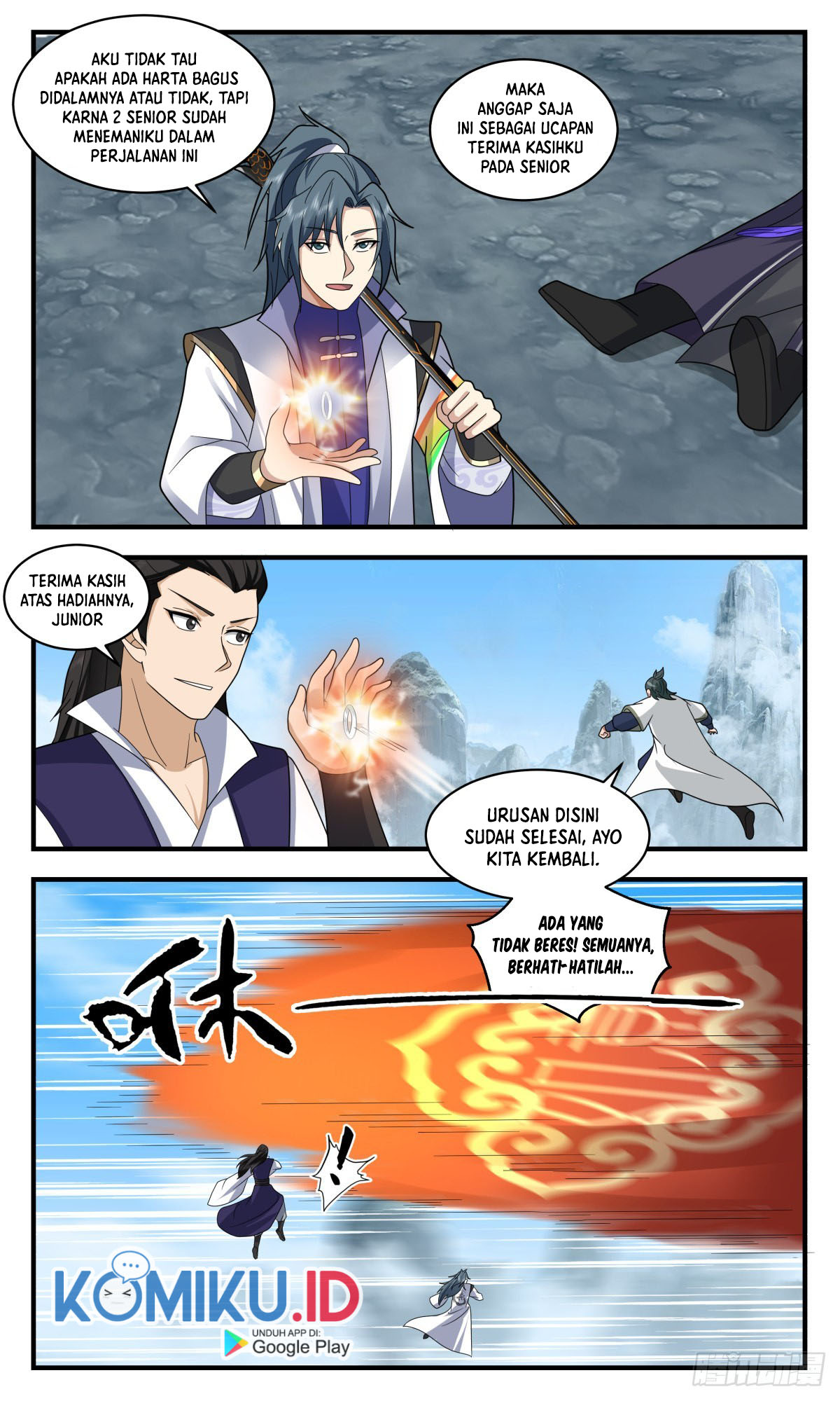 Halaman 11 dari Martial Peak Chapter 2595