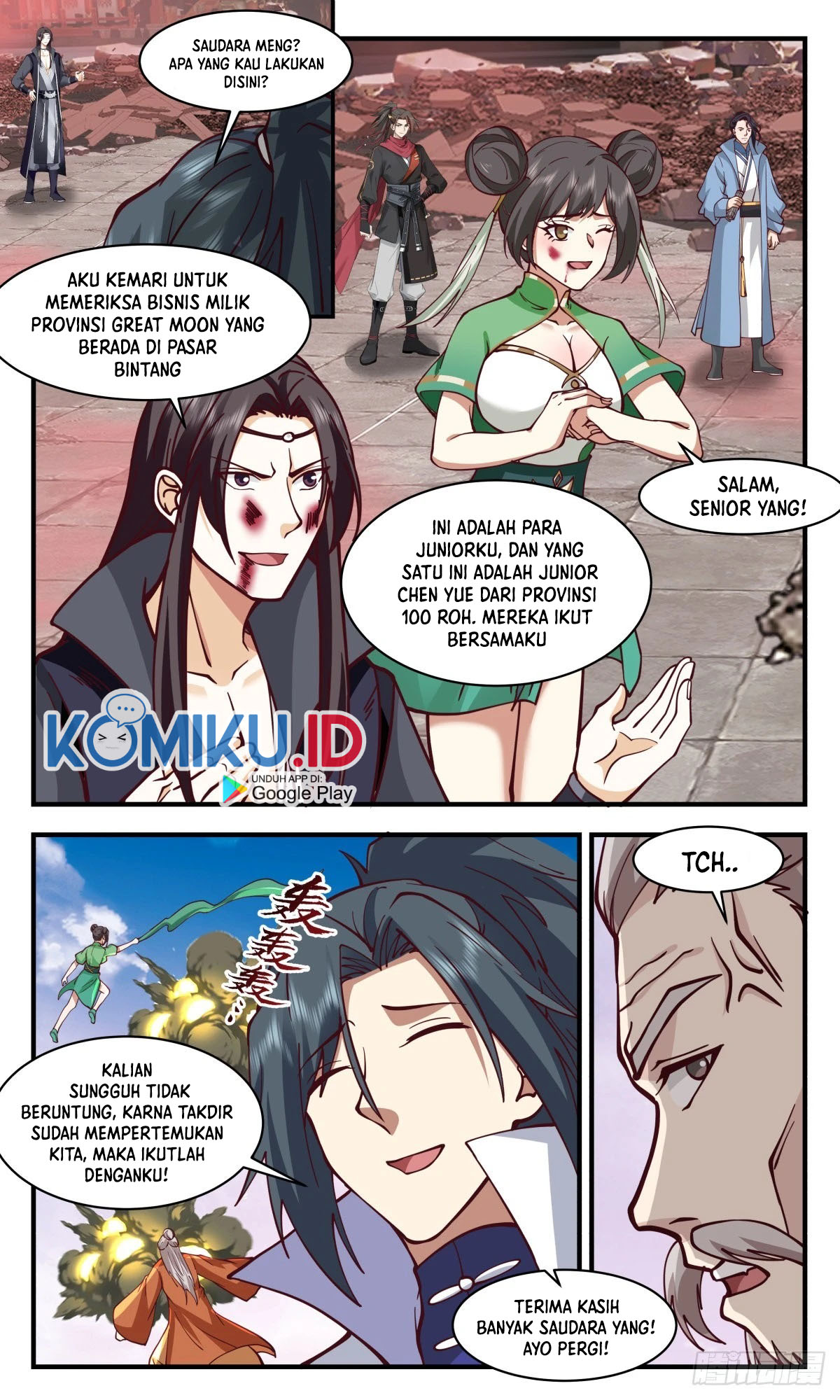 Halaman 5 dari Martial Peak Chapter 2637