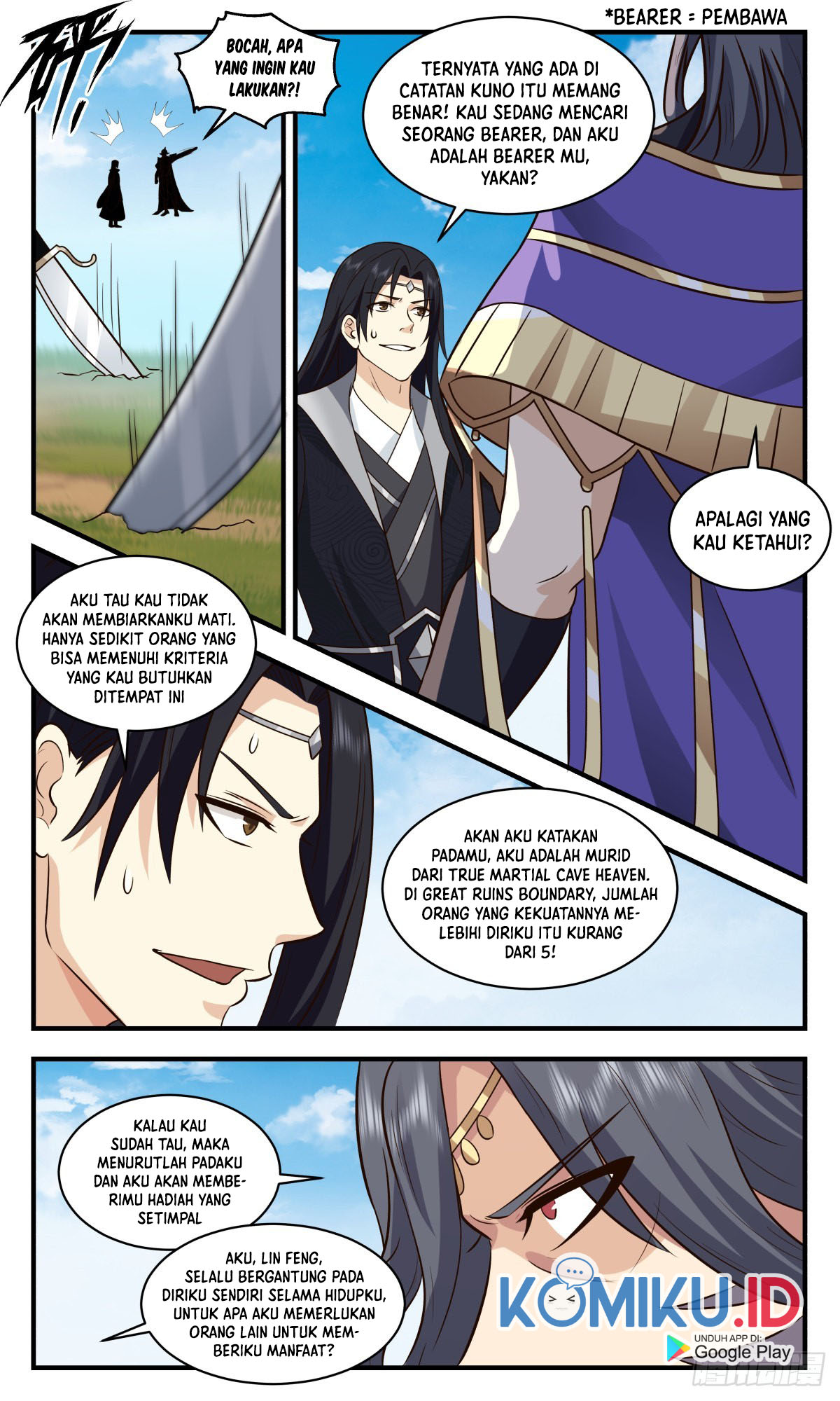 Halaman 11 dari Martial Peak Chapter 2671