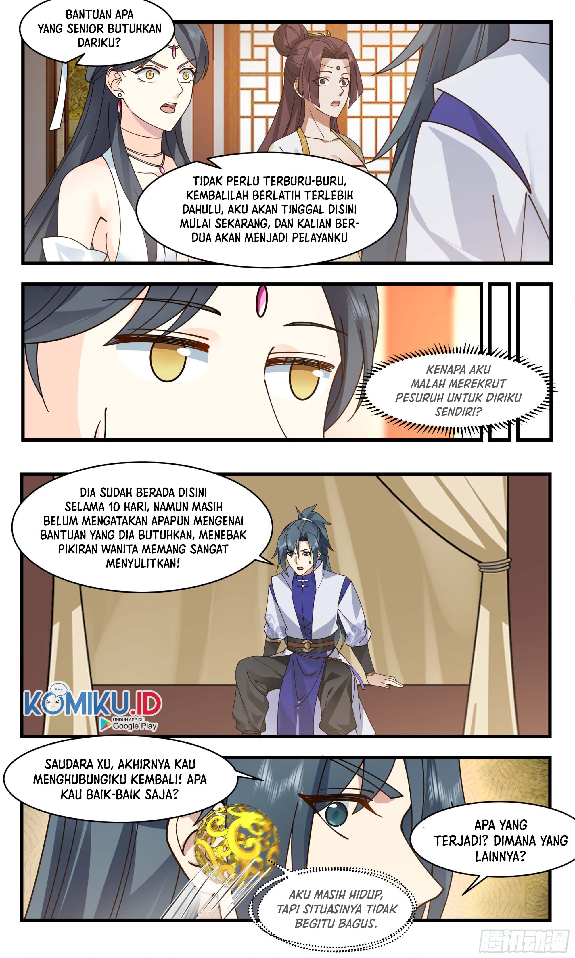 Halaman 12 dari Martial Peak Chapter 2672