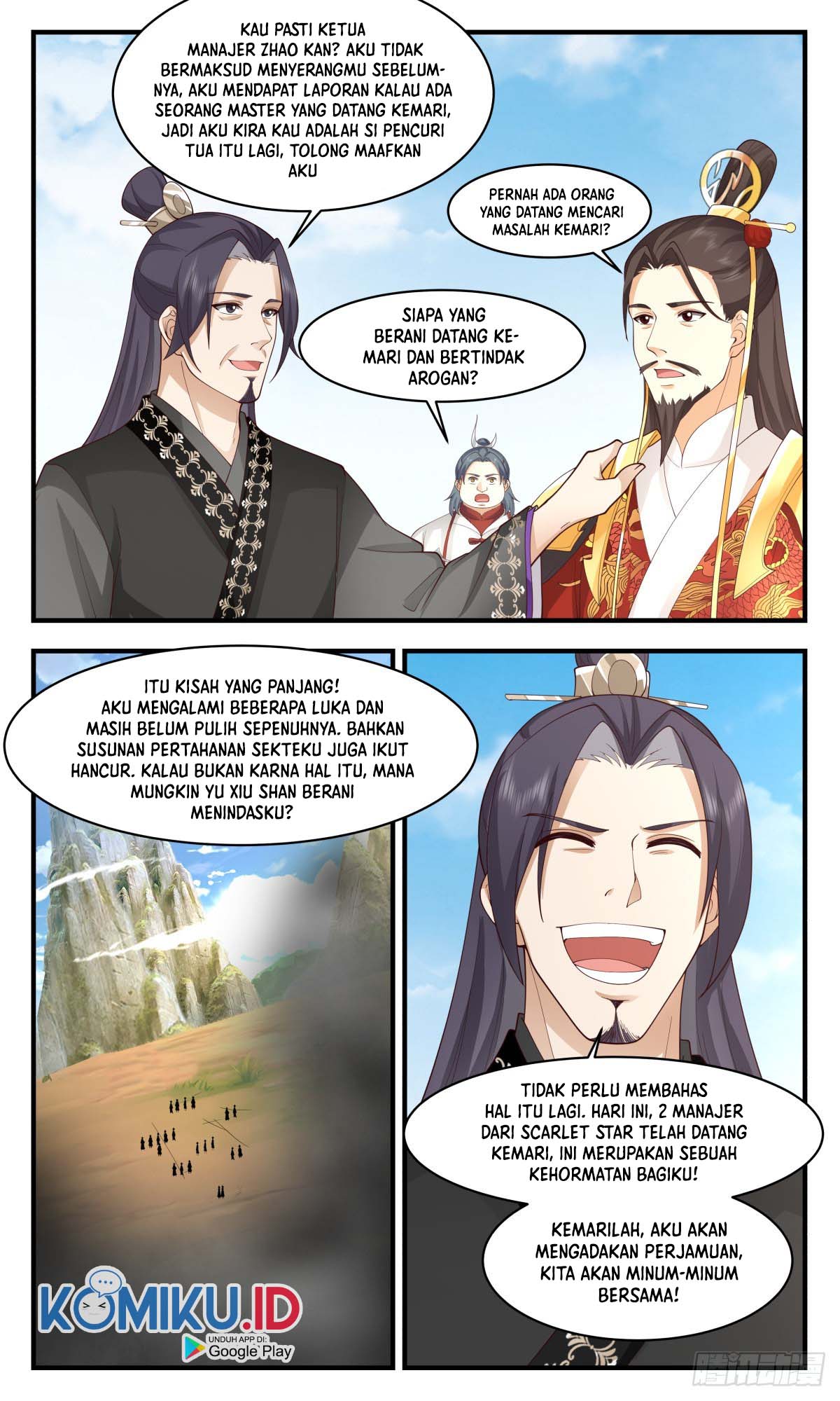 Halaman 13 dari Martial Peak Chapter 2695