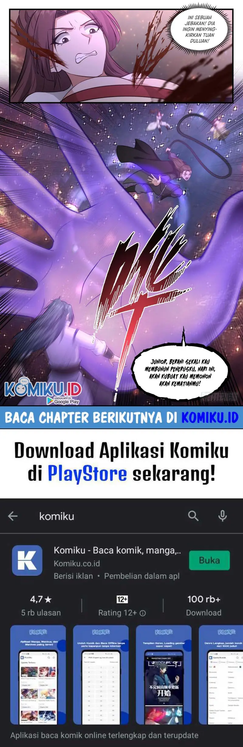 Halaman 14 dari Martial Peak Chapter 2706