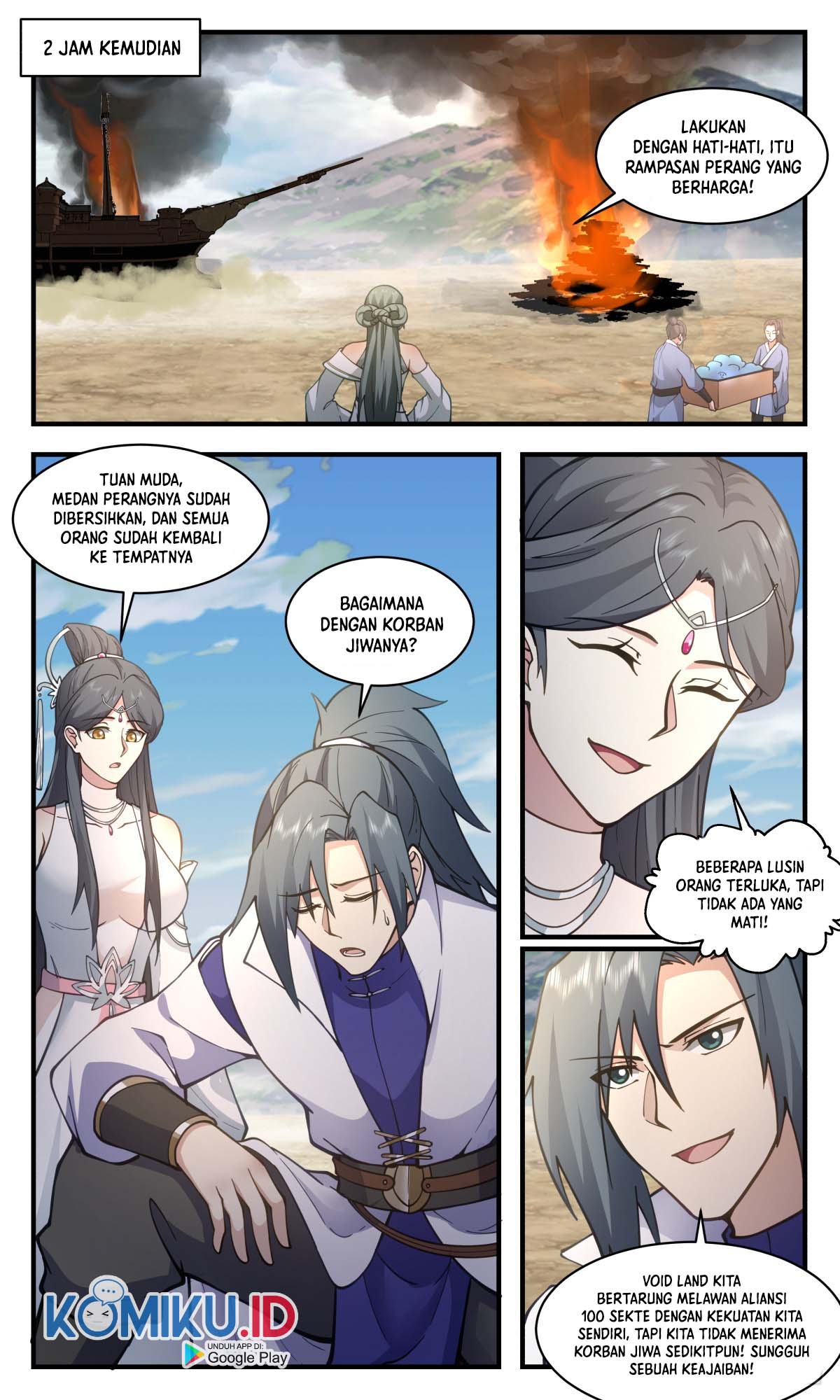 Halaman 13 dari Martial Peak Chapter 2767