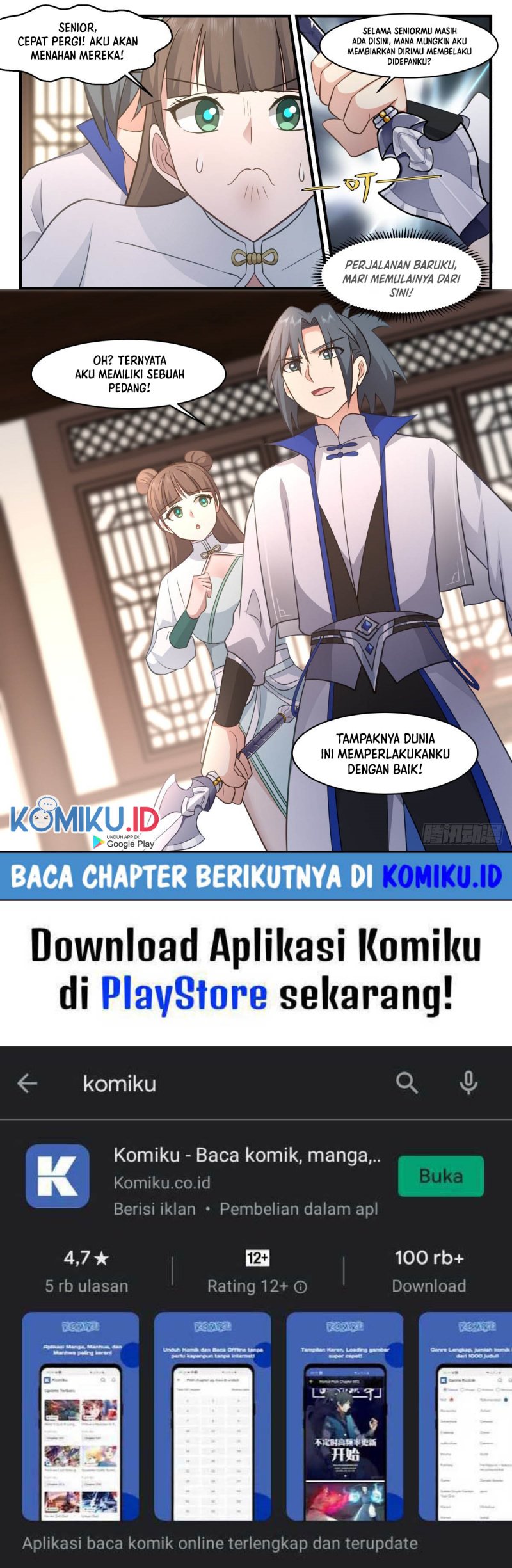Halaman 13 dari Martial Peak Chapter 2821