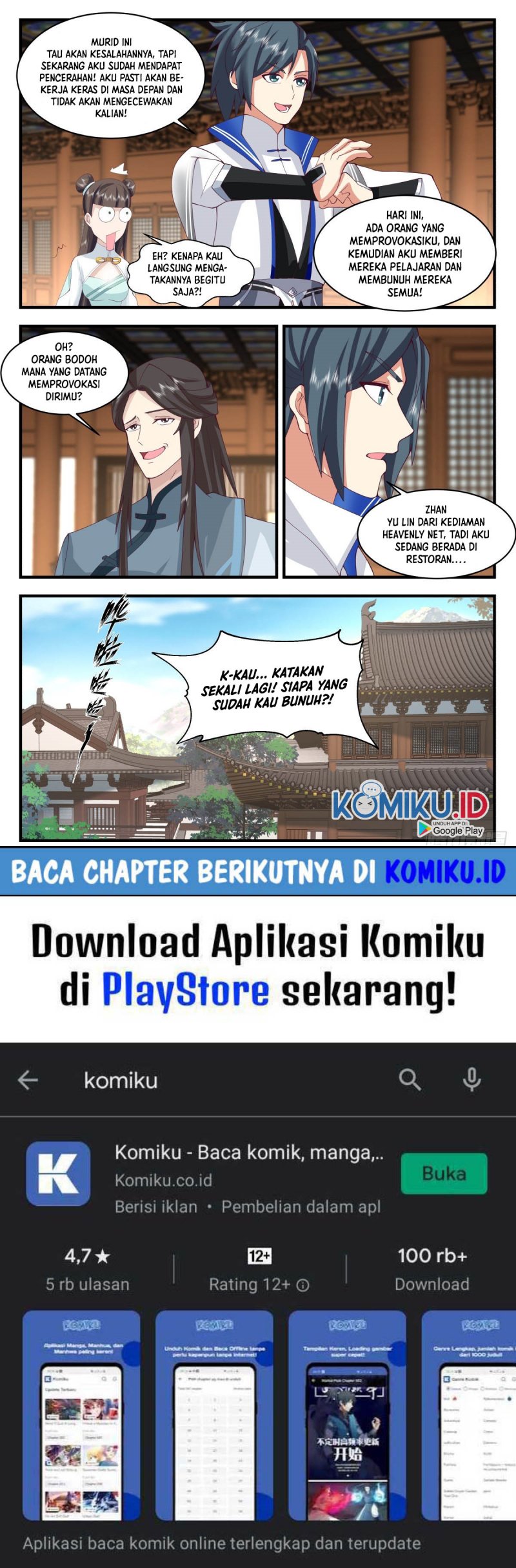 Halaman 13 dari Martial Peak Chapter 2822