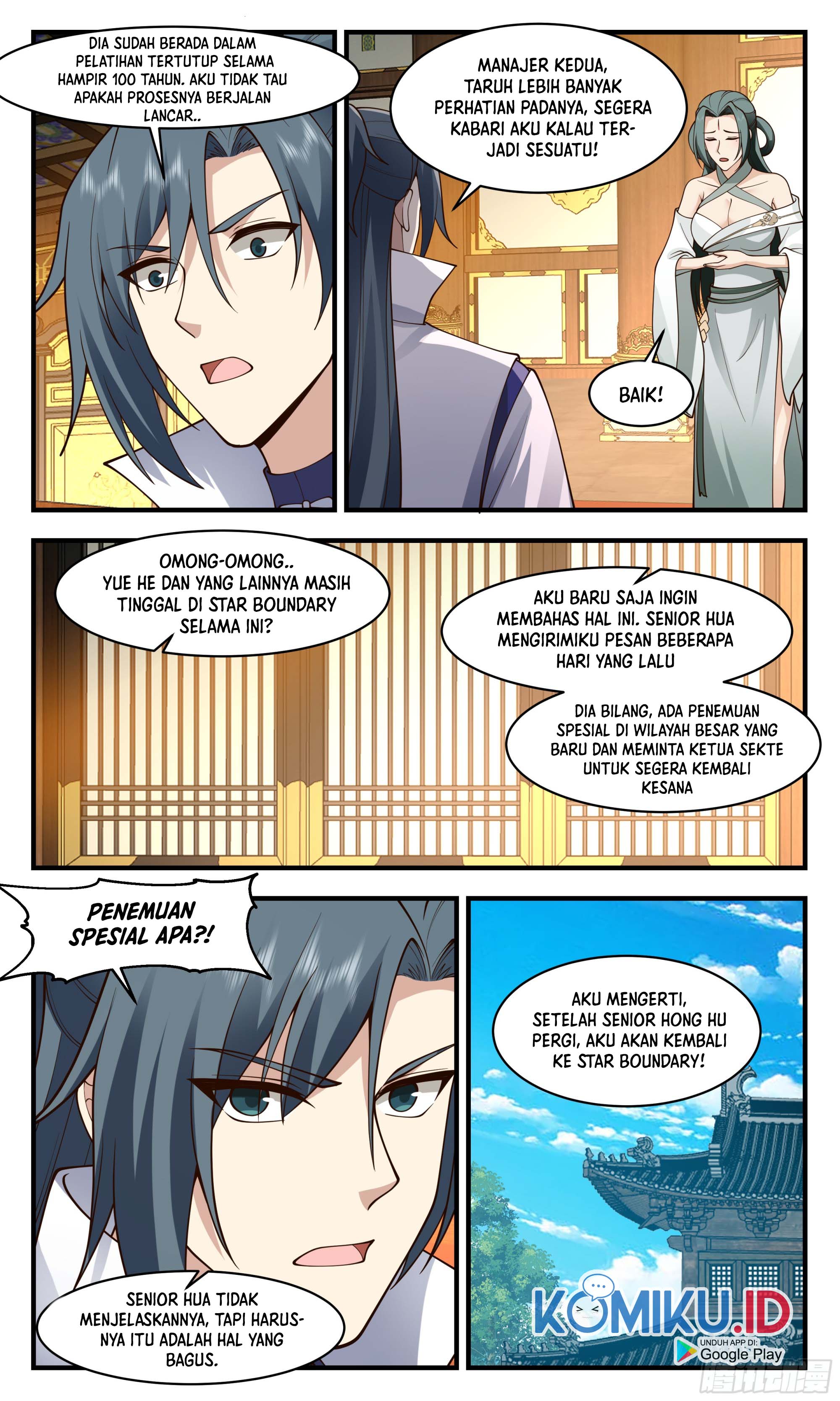 Halaman 11 dari Martial Peak Chapter 2931