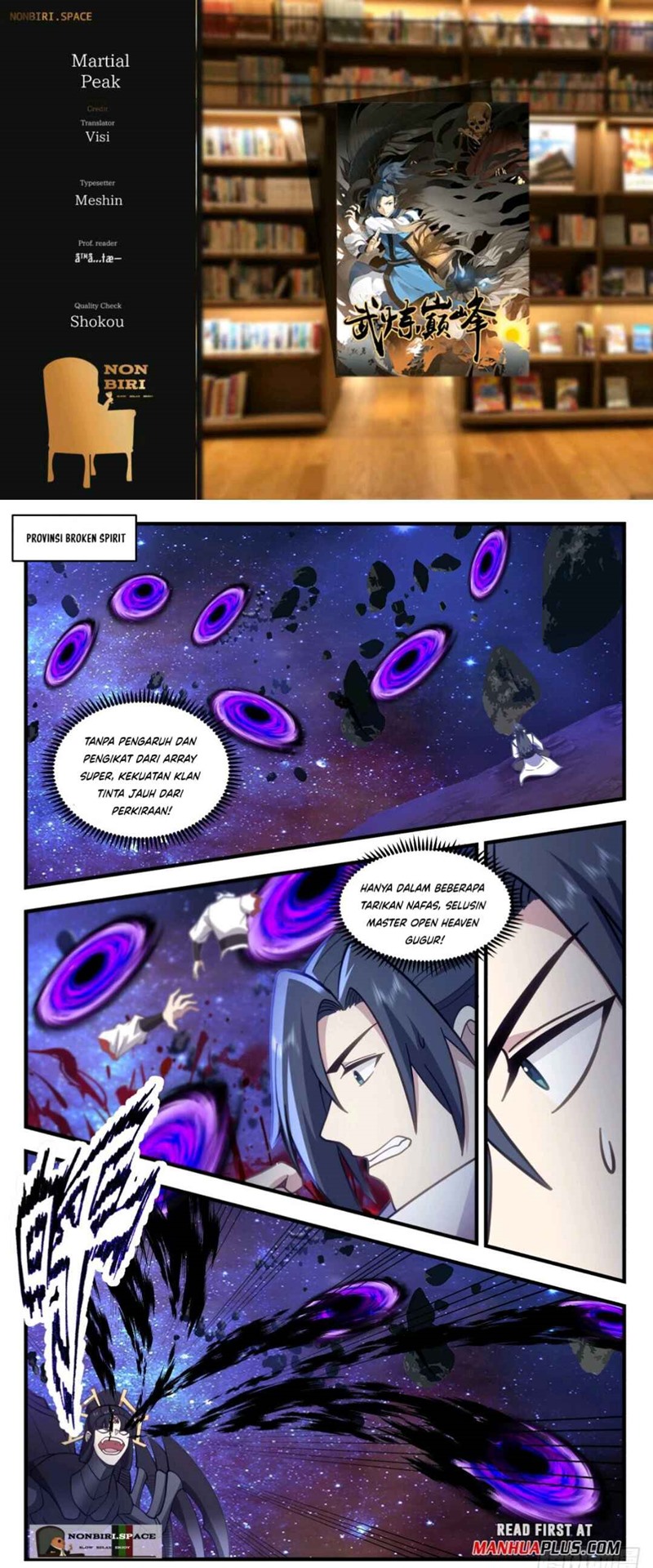 Halaman 1 dari Martial Peak Chapter 3023
