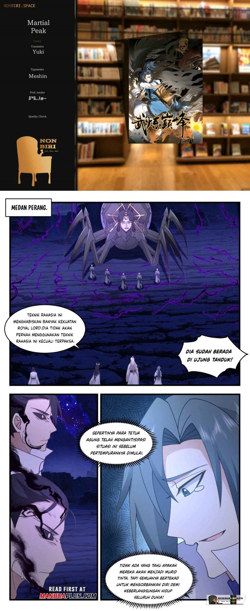 Halaman 1 dari Martial Peak Chapter 3025