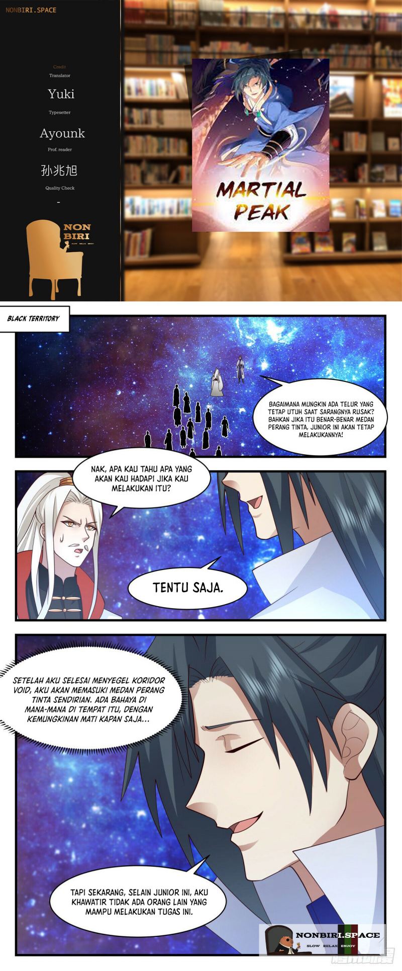 Halaman 1 dari Martial Peak Chapter 3027