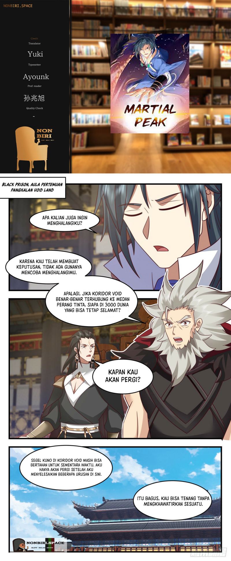 Halaman 1 dari Martial Peak Chapter 3028