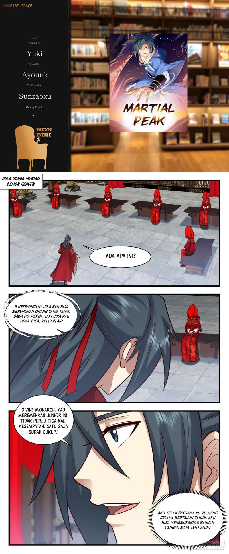 Halaman 1 dari Martial Peak Chapter 3029