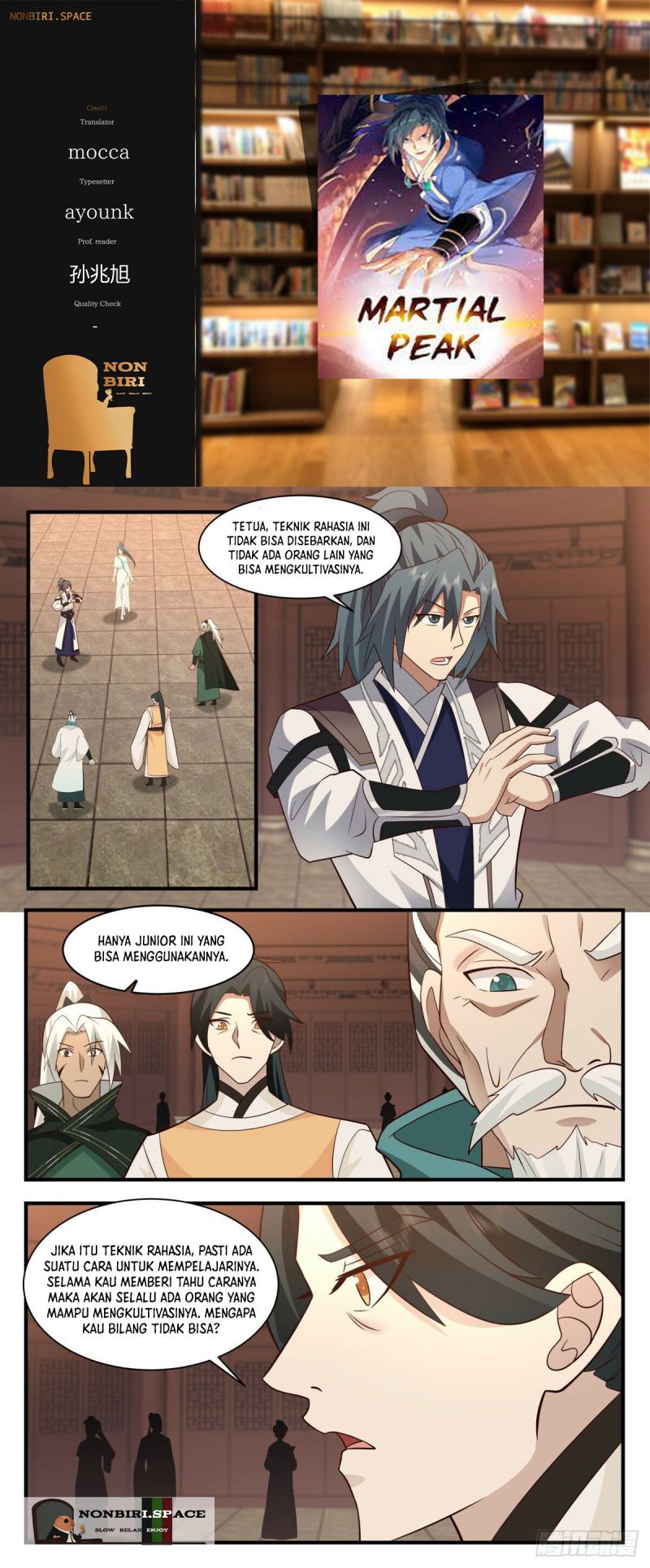 Halaman 1 dari Martial Peak Chapter 3055