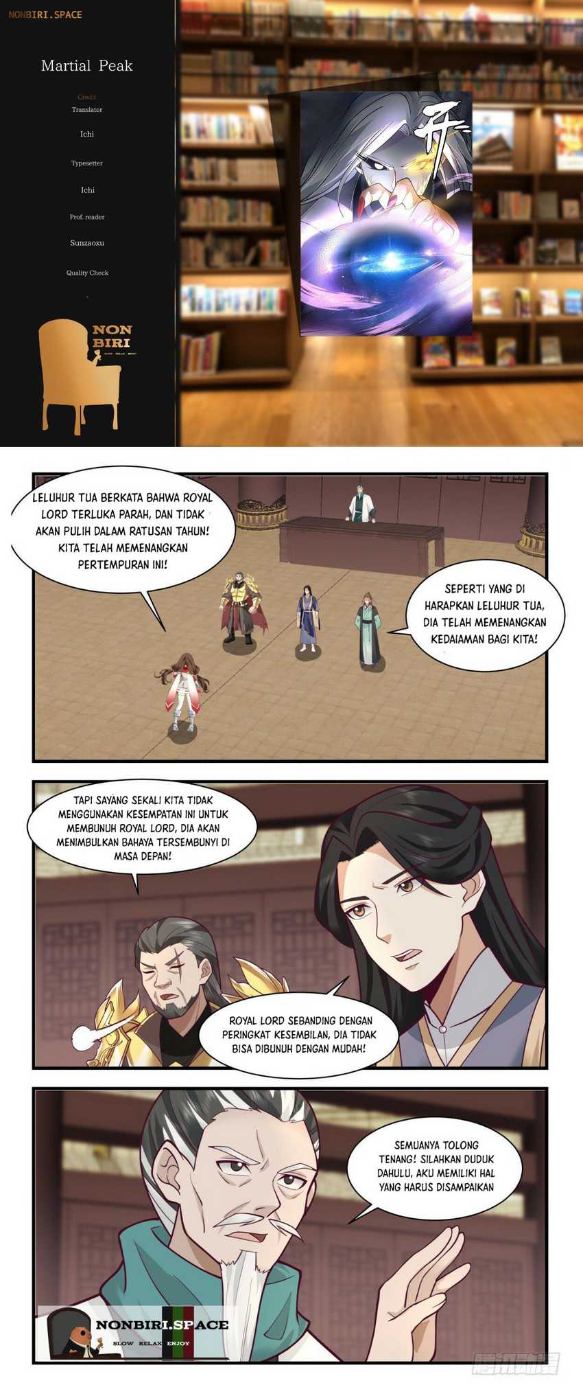 Halaman 1 dari Martial Peak Chapter 3067