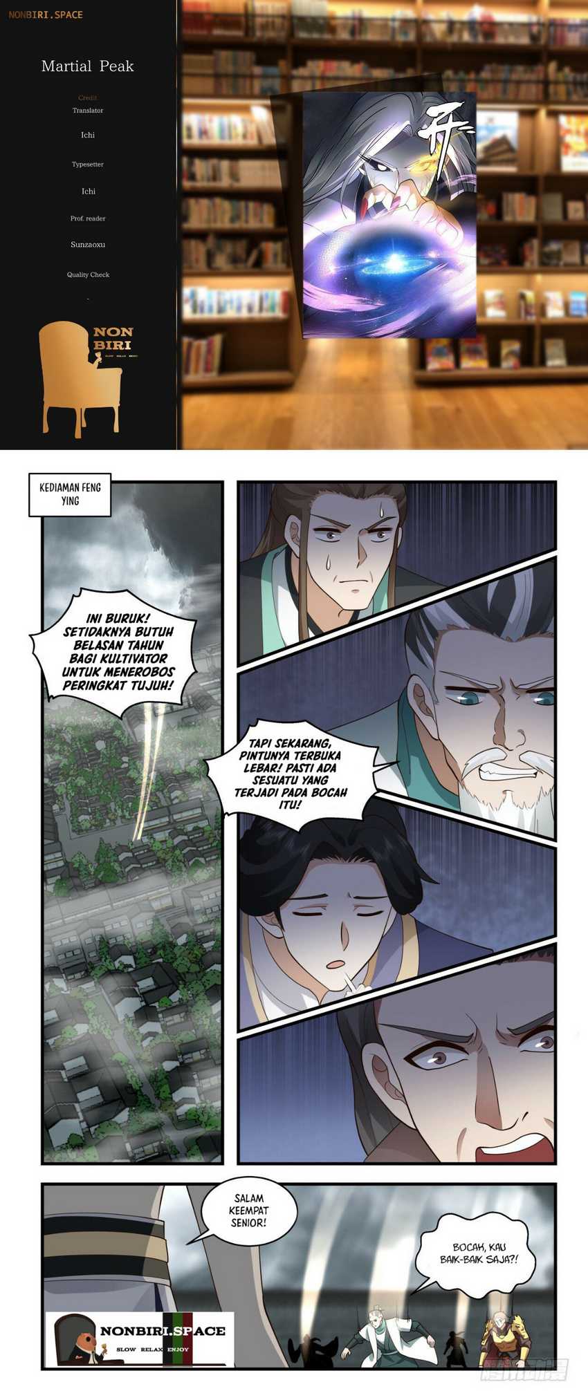 Halaman 1 dari Martial Peak Chapter 3068