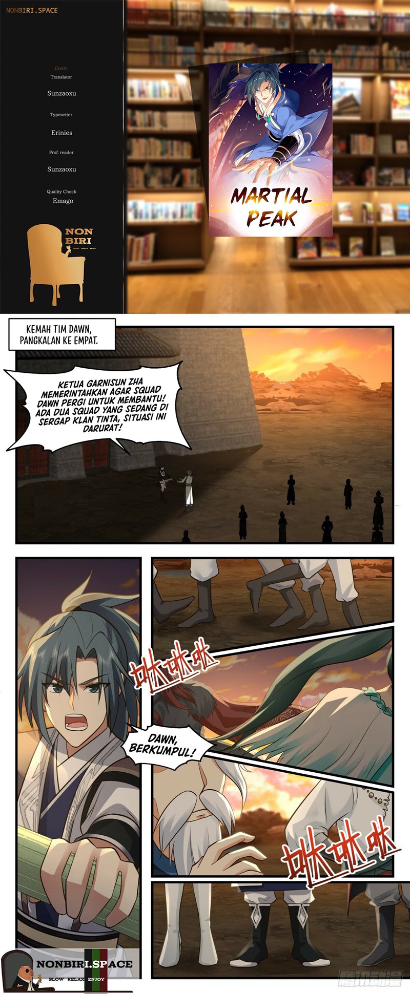 Halaman 1 dari Martial Peak Chapter 3078