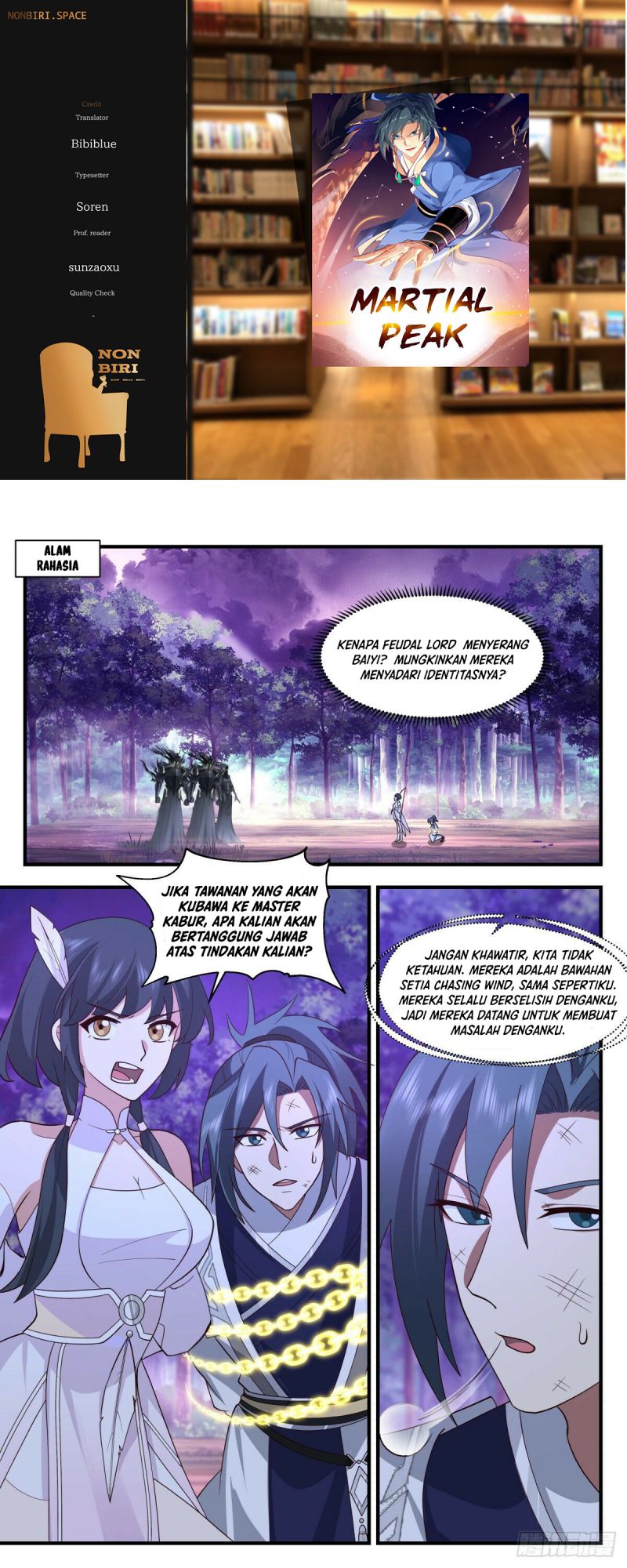 Halaman 1 dari Martial Peak Chapter 3084