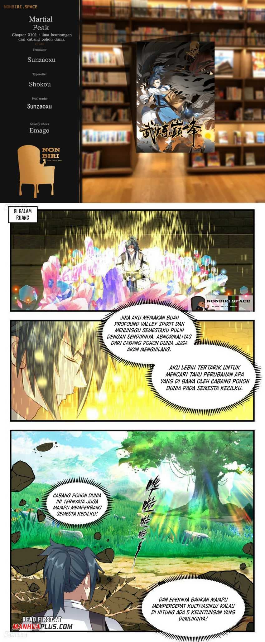 Halaman 1 dari Martial Peak Chapter 3101