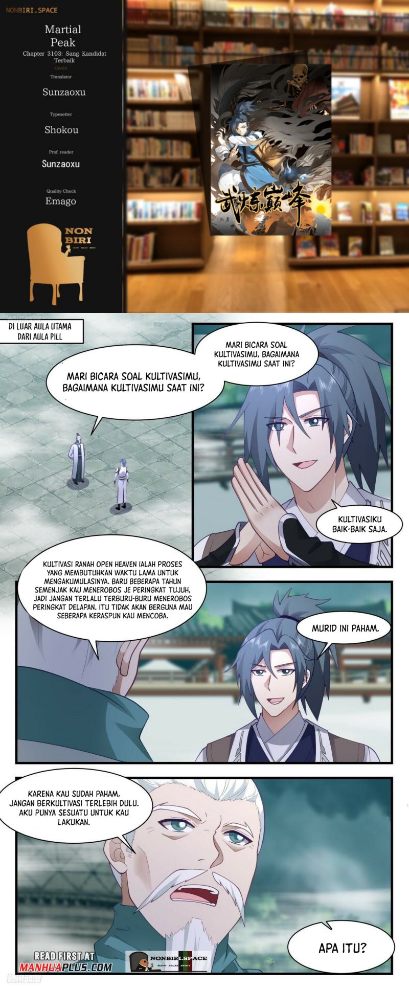 Halaman 1 dari Martial Peak Chapter 3103