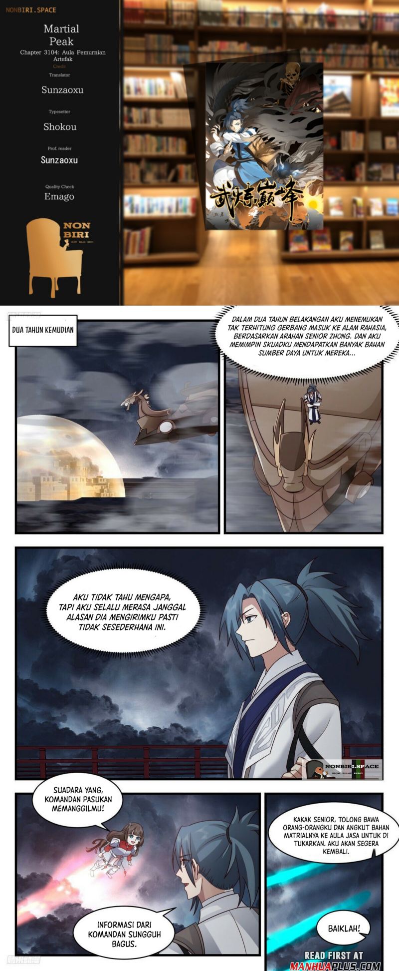 Halaman 1 dari Martial Peak Chapter 3104