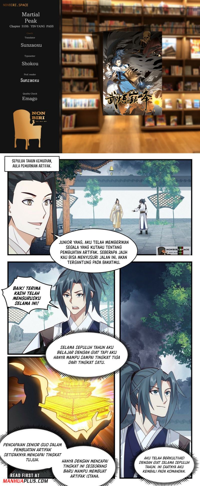 Halaman 1 dari Martial Peak Chapter 3105