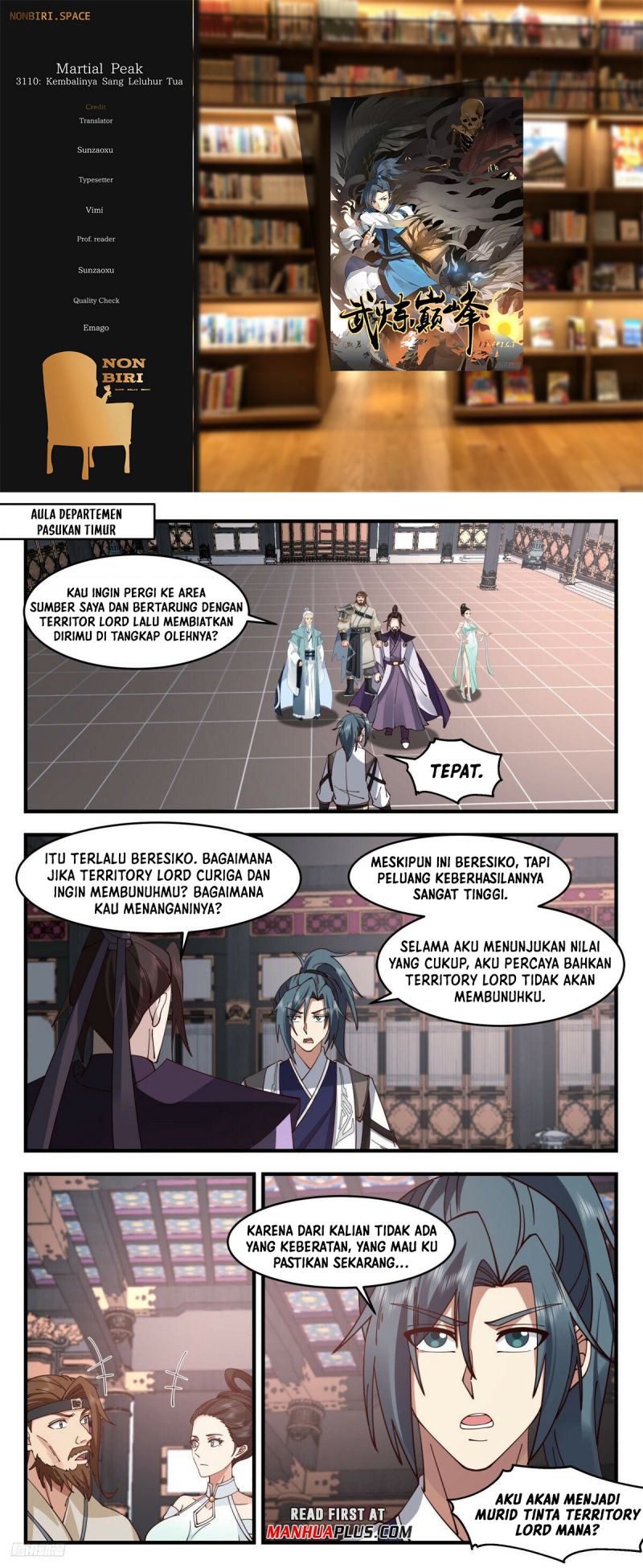 Halaman 1 dari Martial Peak Chapter 3110