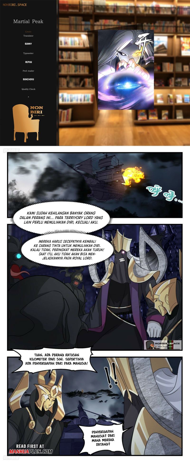 Halaman 1 dari Martial Peak Chapter 3113