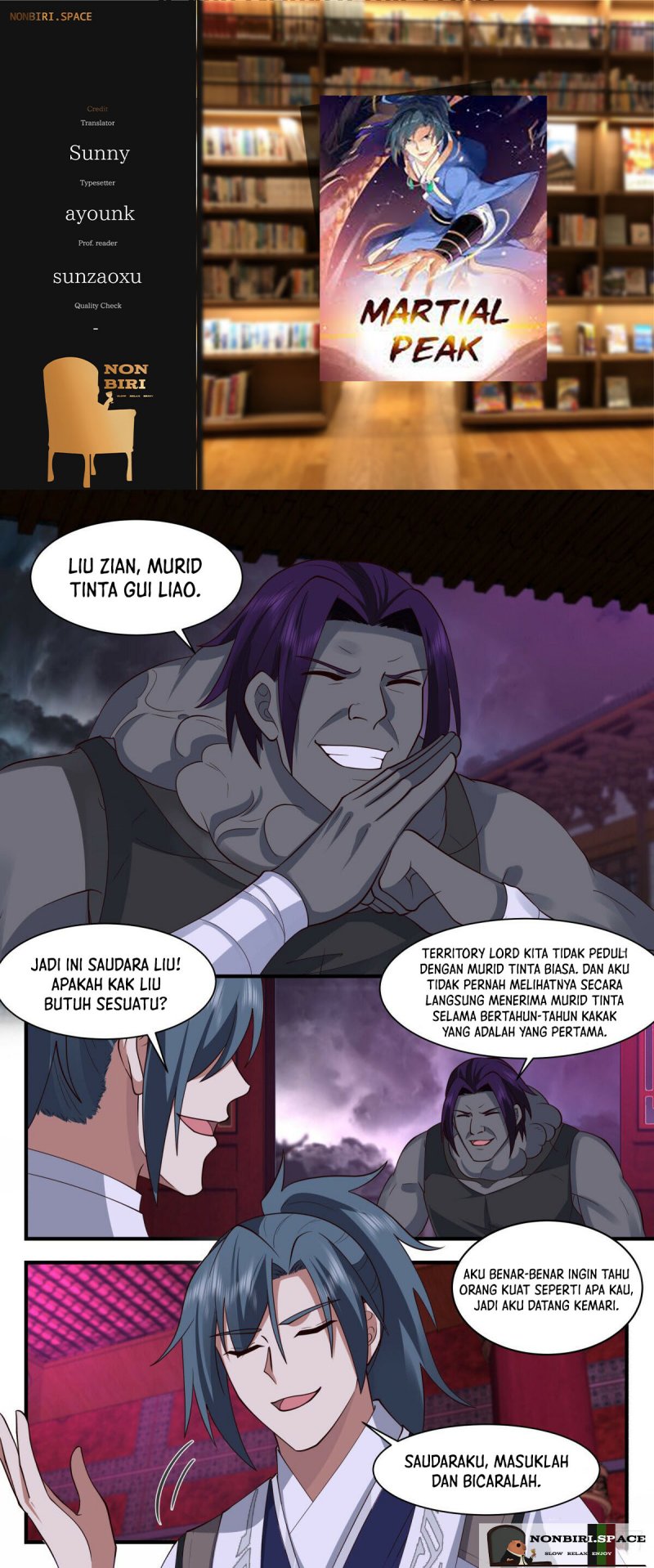 Halaman 1 dari Martial Peak Chapter 3117