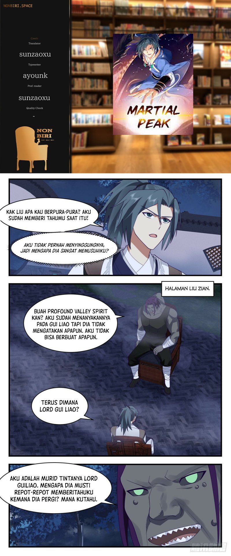 Halaman 1 dari Martial Peak Chapter 3118