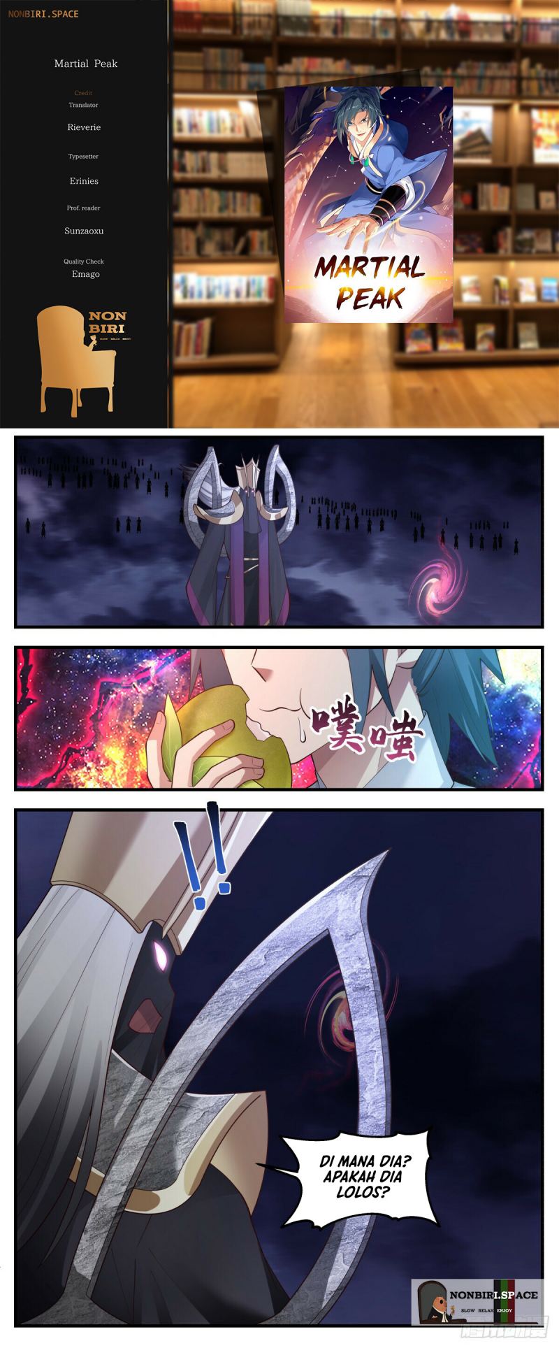 Halaman 1 dari Martial Peak Chapter 3135