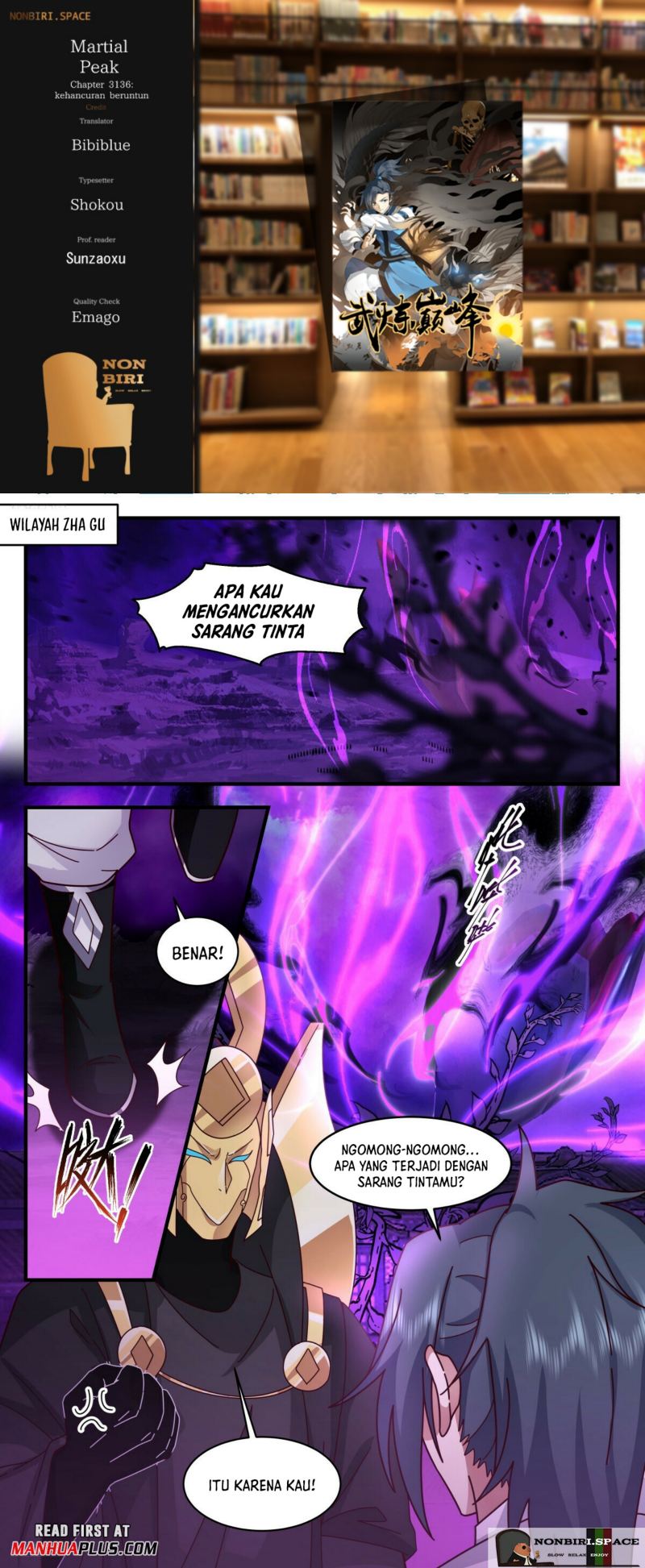 Halaman 1 dari Martial Peak Chapter 3136