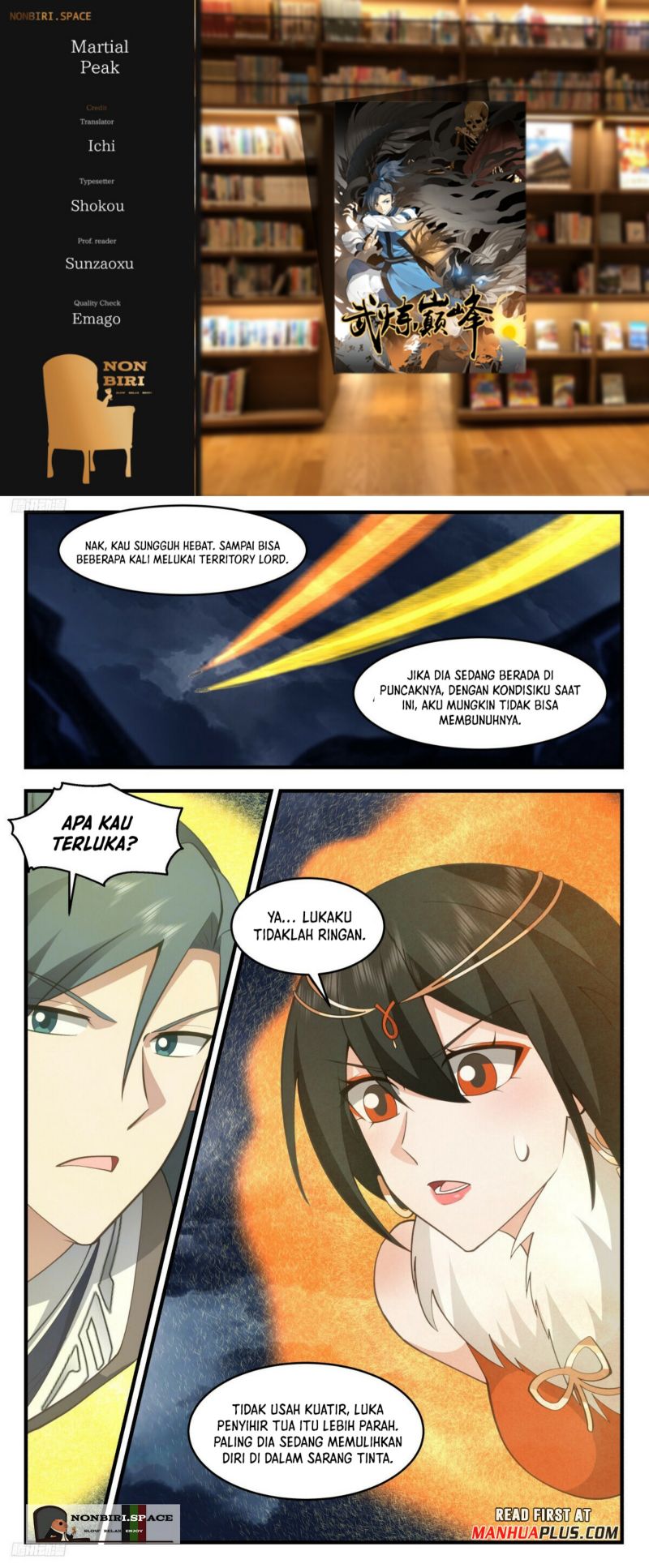 Halaman 1 dari Martial Peak Chapter 3141
