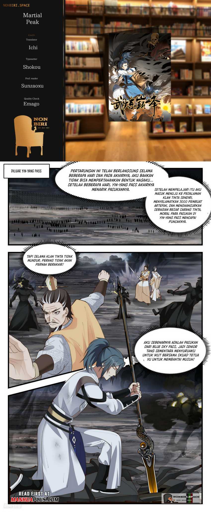 Halaman 1 dari Martial Peak Chapter 3143