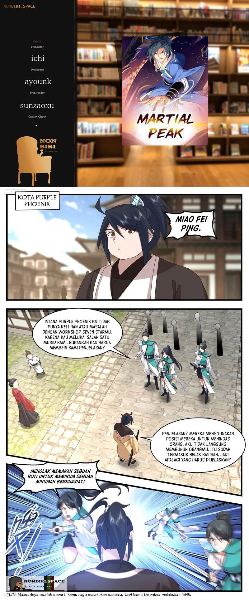 Halaman 1 dari Martial Peak Chapter 3145