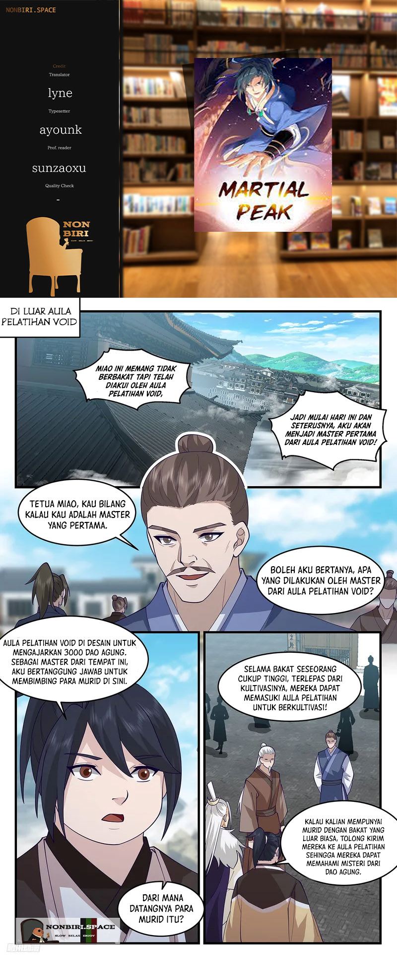 Halaman 1 dari Martial Peak Chapter 3147