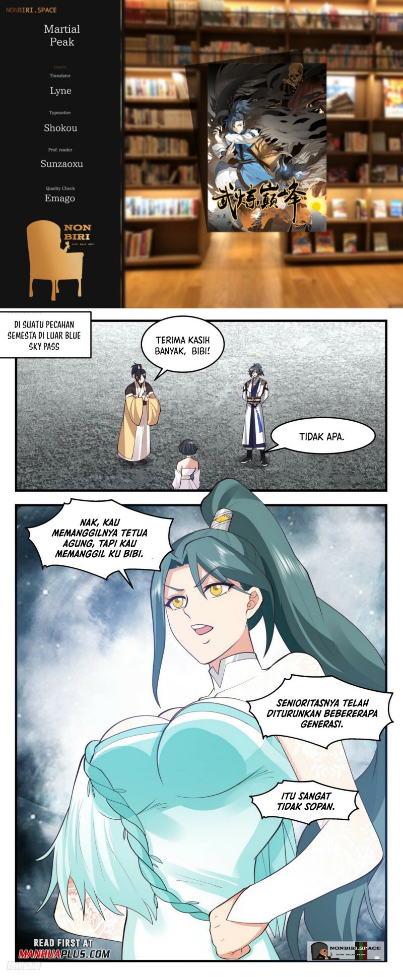 Halaman 1 dari Martial Peak Chapter 3149