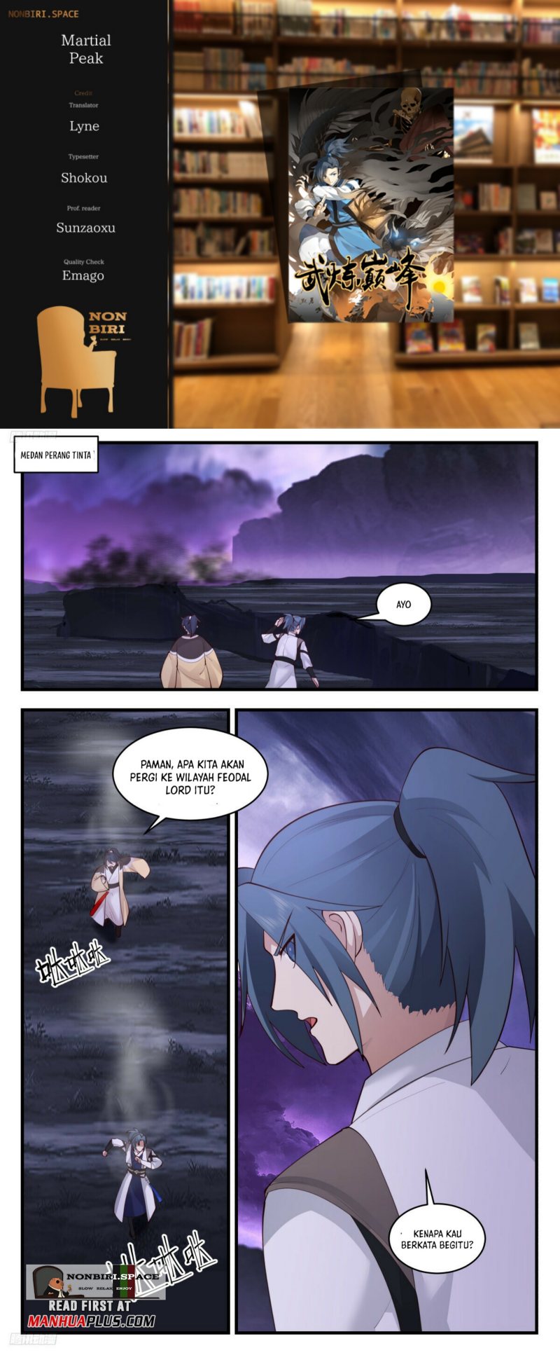 Halaman 1 dari Martial Peak Chapter 3150