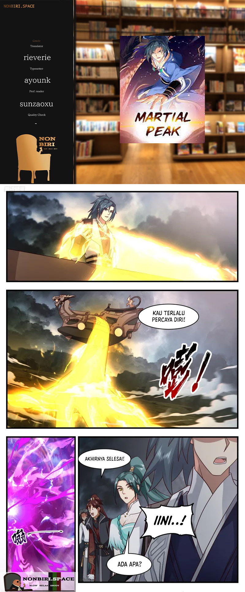 Halaman 1 dari Martial Peak Chapter 3153