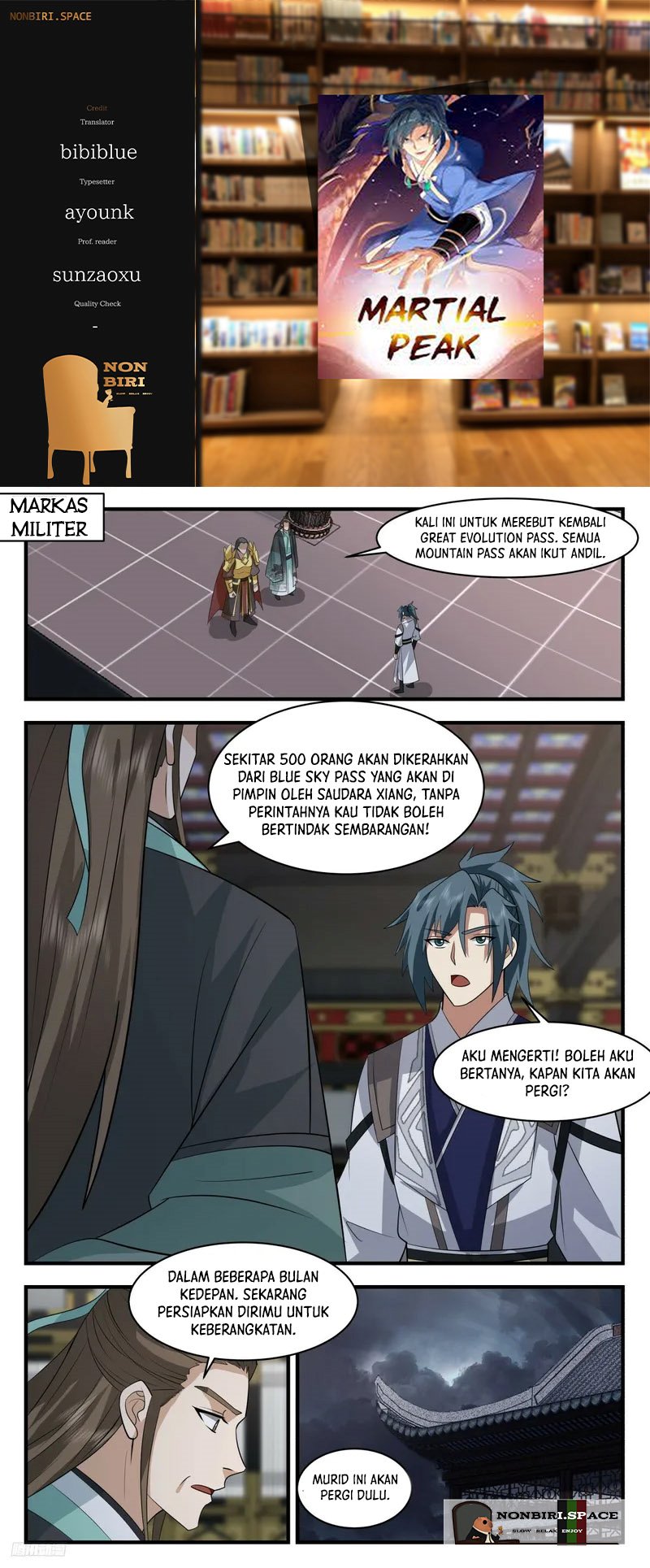 Halaman 1 dari Martial Peak Chapter 3157