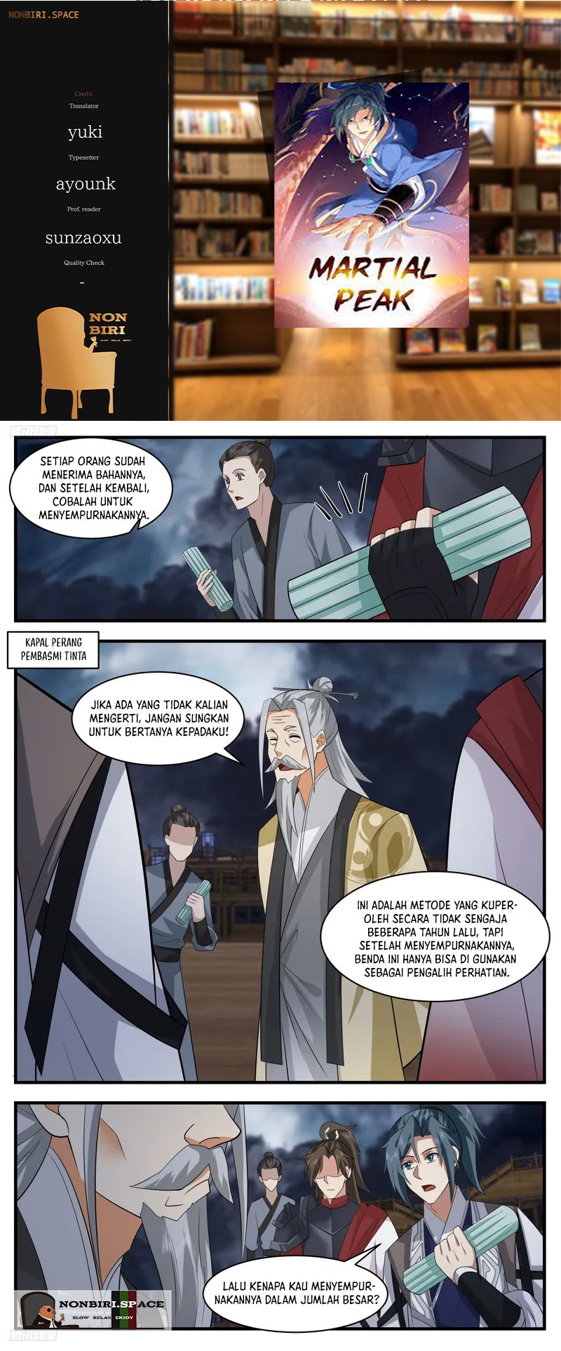Halaman 1 dari Martial Peak Chapter 3161