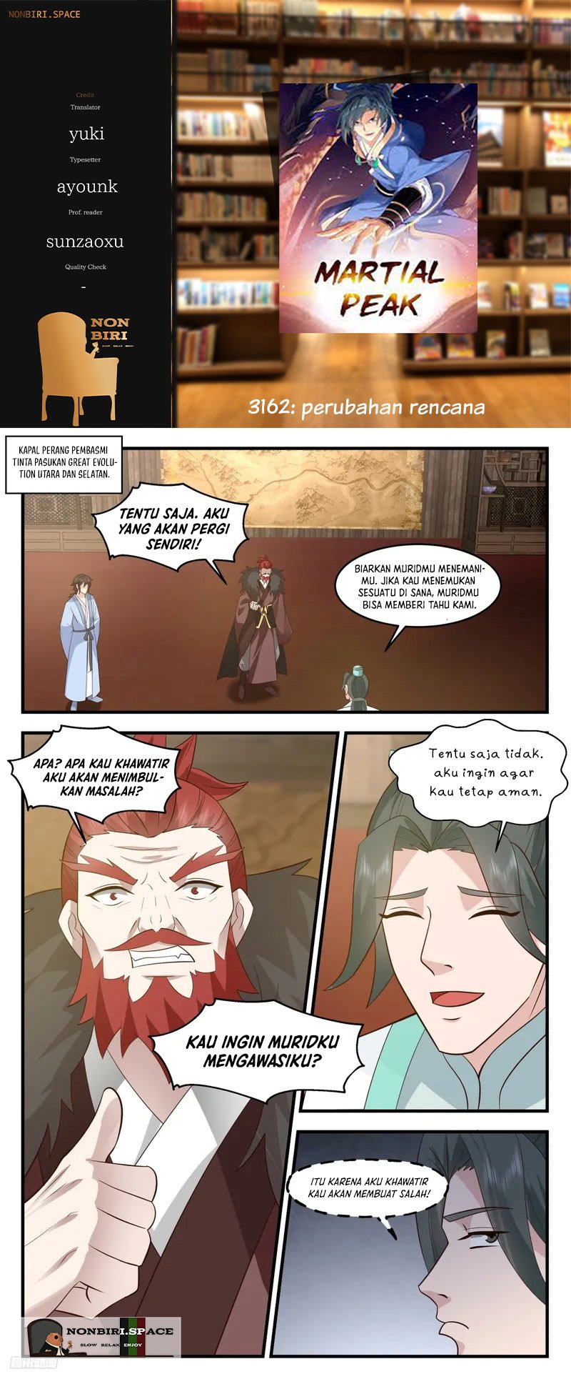 Halaman 1 dari Martial Peak Chapter 3162