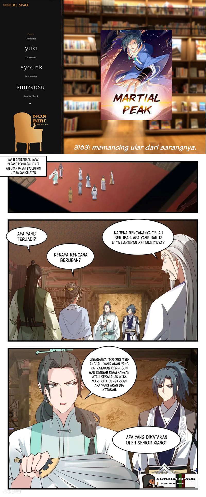 Halaman 1 dari Martial Peak Chapter 3163