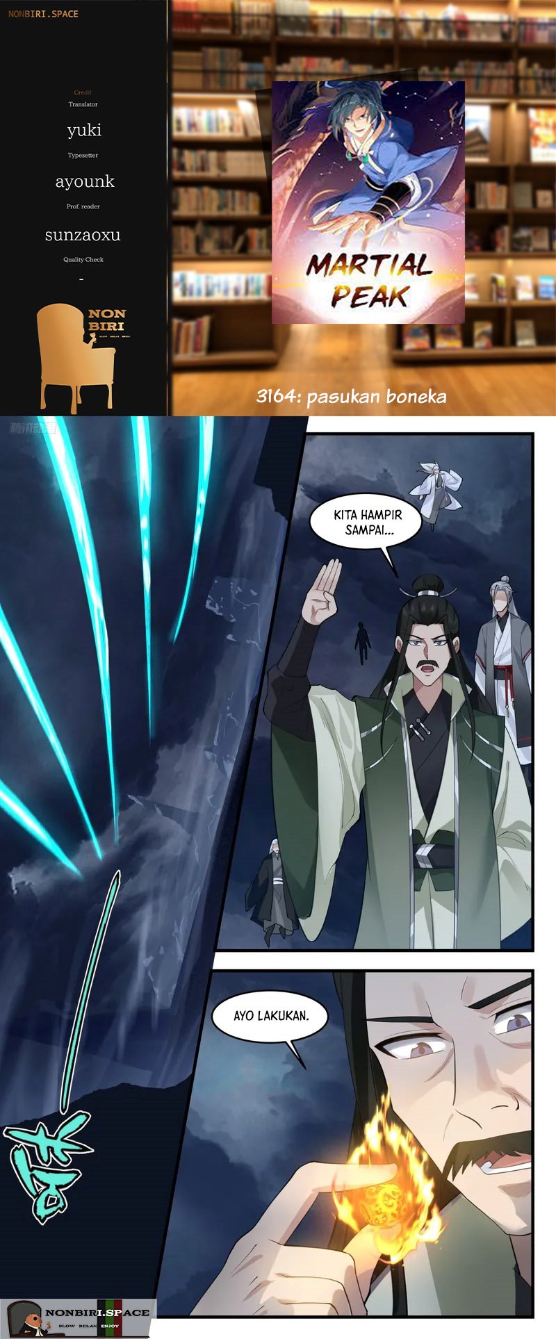 Halaman 1 dari Martial Peak Chapter 3164