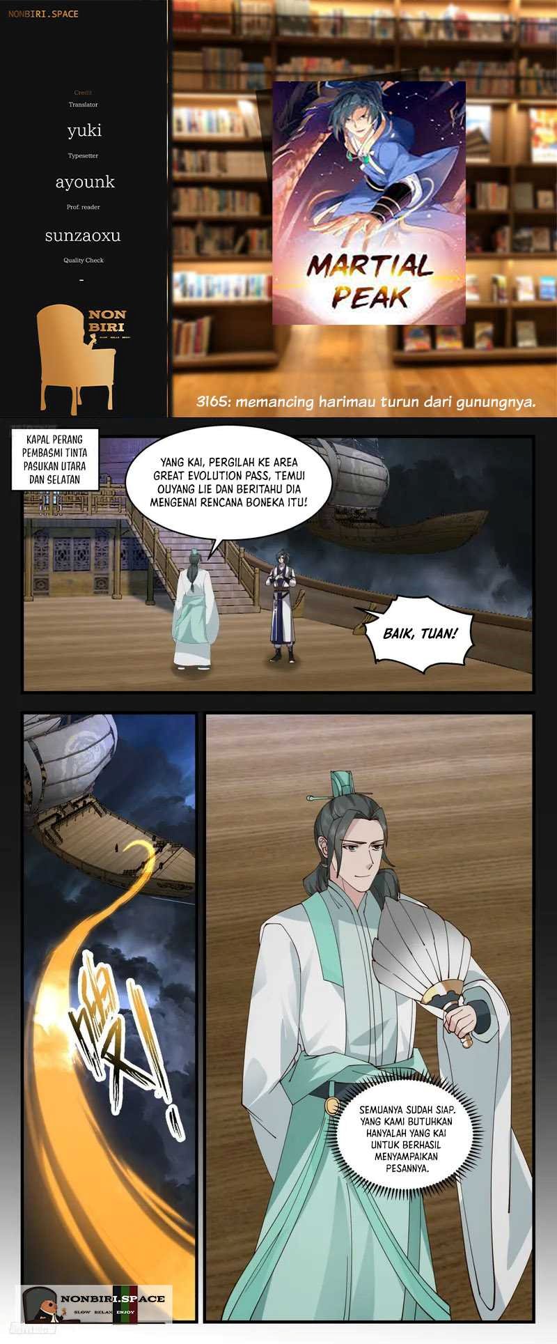 Halaman 1 dari Martial Peak Chapter 3165
