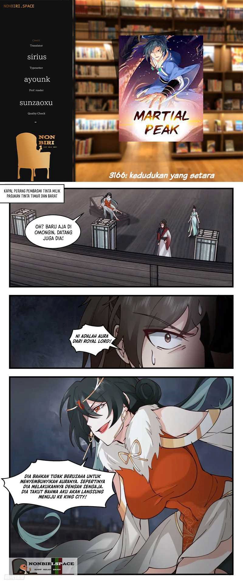 Halaman 1 dari Martial Peak Chapter 3166